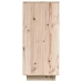 Aparador de madera maciza de pino 60x34x75 cm