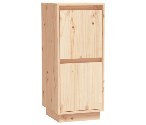 Aparador de madera maciza de pino 31,5x34x75 cm