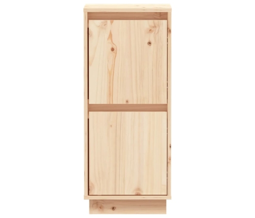 Aparador de madera maciza de pino 31,5x34x75 cm