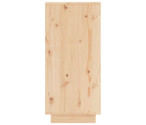 Aparador de madera maciza de pino 31,5x34x75 cm