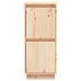 Aparador 2 uds madera maciza de pino 31,5x34x75 cm