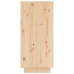 Aparador 2 uds madera maciza de pino 31,5x34x75 cm