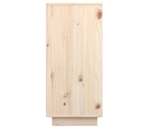 Aparador de madera maciza de pino 60x34x75 cm