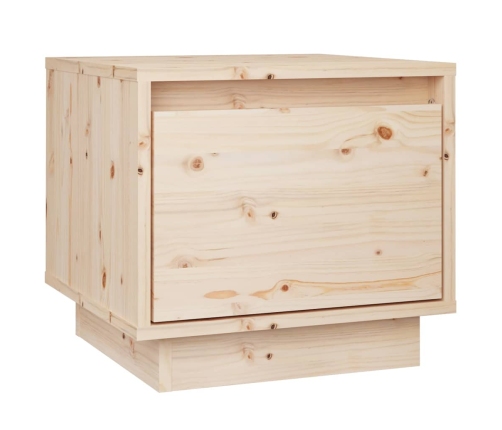 Mesita de noche madera maciza de pino 35x34x32 cm