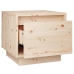 vidaXL Mesitas de noche 2 uds madera maciza de pino 35x34x32 cm