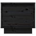 Mesitas de noche 2 uds madera maciza de pino negro 35x34x32 cm