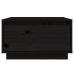 Mesa de centro de madera maciza de pino negro 55x56x32 cm