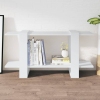 vidaXL Estantería madera contrachapada blanco 100x30x51 cm