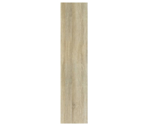 Estantería madera contrachapada color roble Sonoma 60x30x135 cm