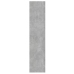 vidaXL Estantería madera contrachapada gris hormigón 60x30x135 cm