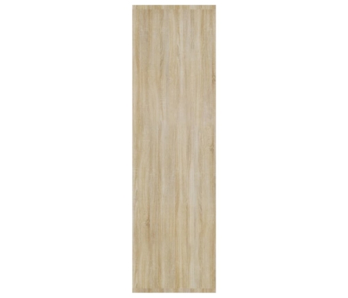 Estantería madera contrachapada roble Sonoma 80x30x103 cm