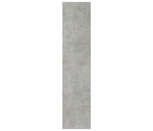 vidaXL Estantería/divisor de espacios gris hormigón 100x30x135 cm