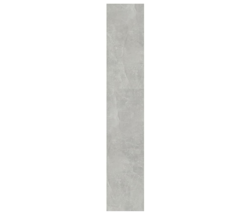 Estantería/divisor de espacios gris hormigón 100x30x166 cm