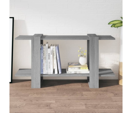 Estantería madera contrachapada gris Sonoma 100x30x51 cm