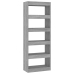 Estantería/divisor madera ingeniería gris Sonoma 60x30x166 cm