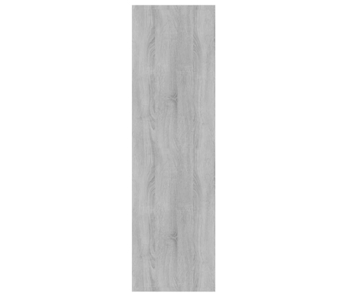 Estantería madera contrachapada gris Sonoma 80x30x103 cm