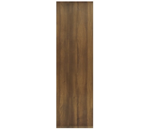 Estantería madera contrachapada marrón roble 80x30x103 cm