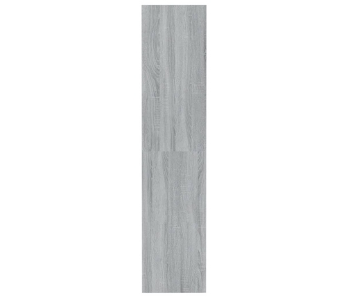 Estantería/divisor madera ingeniería gris Sonoma 80x30x135 cm