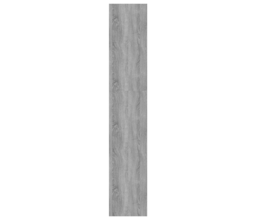 vidaXL Estantería/divisor madera ingeniería gris Sonoma 80x30x166 cm