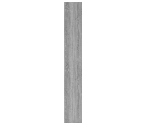 vidaXL Estantería/divisor madera ingeniería gris Sonoma 80x30x198 cm