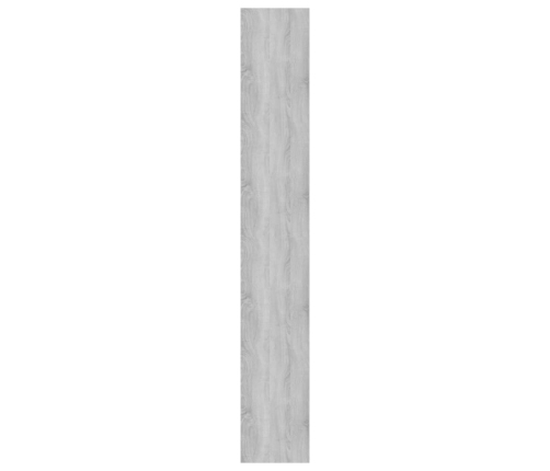 Estantería madera contrachapada gris Sonoma 100x30x198 cm