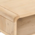 Mesa de centro de madera maciza de mango 95x40x45 cm