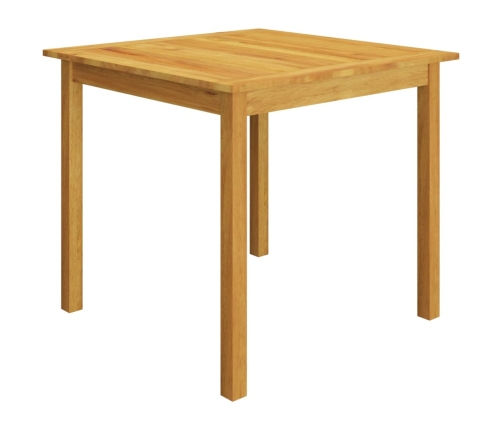 Juego de comedor de jardín 3 piezas con cojines negro