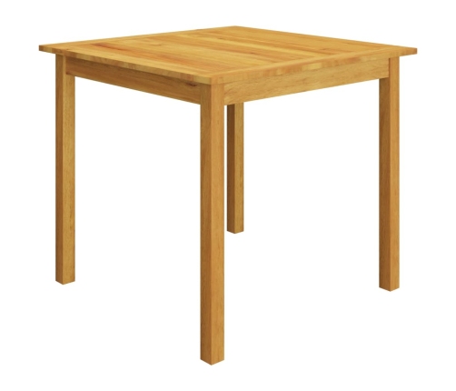 Juego de comedor de jardín 3 piezas con cojines marrón