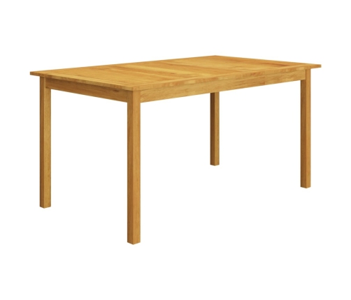 Juego de comedor de jardín 5 piezas con cojines marrón