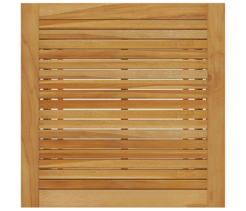 Juego de comedor de jardín 3 piezas con cojines negro