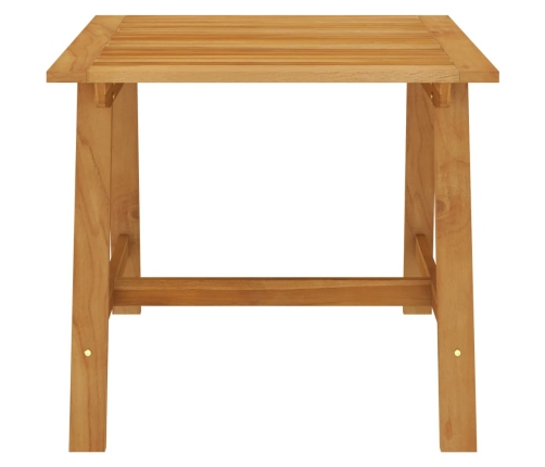 Juego de comedor de jardín 3 piezas con cojines marrón