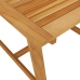 Juego de comedor de jardín 3 piezas con cojines marrón