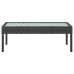 Set de muebles de jardín 8 pzas y cojines ratán sintético negro
