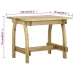 Juego de comedor de jardín 5 piezas madera de pino impregnada