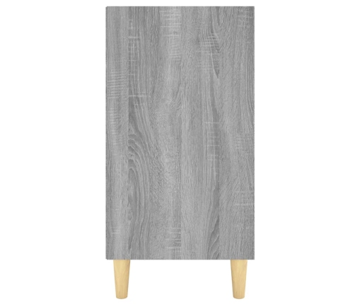 Aparador de madera de ingeniería gris Sonoma 103,5x35x70 cm