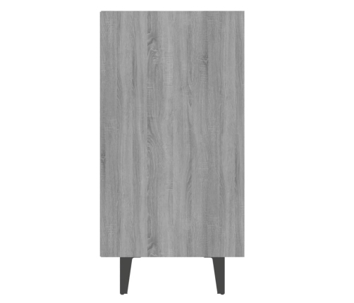 Aparador de madera de ingeniería gris Sonoma 103,5x35x70 cm