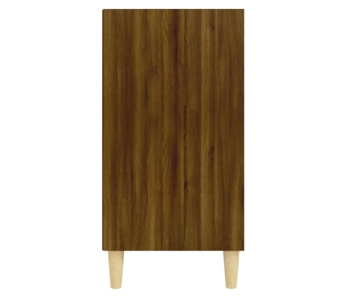 Aparador madera de ingeniería marrón roble 57x35x70 cm