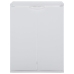 Armario de lavadora PVC blanco 68,5x64,5x88 cm