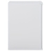 Armario de lavadora PVC blanco 68,5x64,5x88 cm