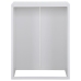 Armario de lavadora PVC blanco 68,5x64,5x88 cm