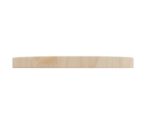 Superficie de mesa madera maciza de pino Ø30x2,5 cm