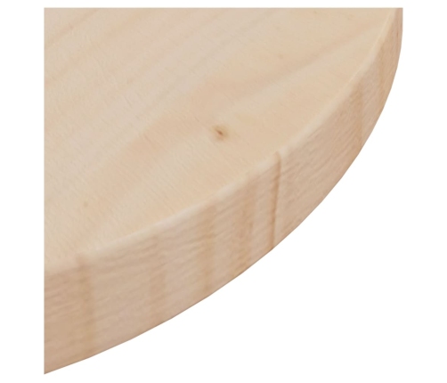 Superficie de mesa madera maciza de pino Ø30x2,5 cm