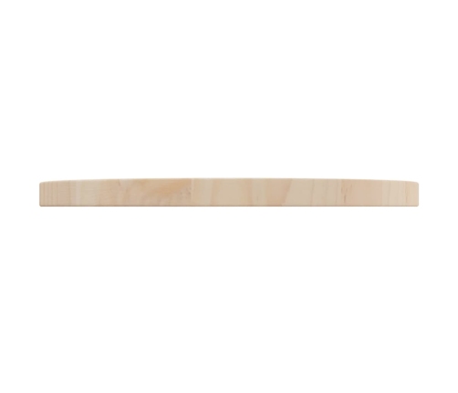 Superficie de mesa madera maciza de pino Ø40x2,5 cm