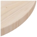 Superficie de mesa madera maciza de pino Ø40x2,5 cm