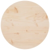 Superficie de mesa madera maciza de pino Ø50x2,5 cm