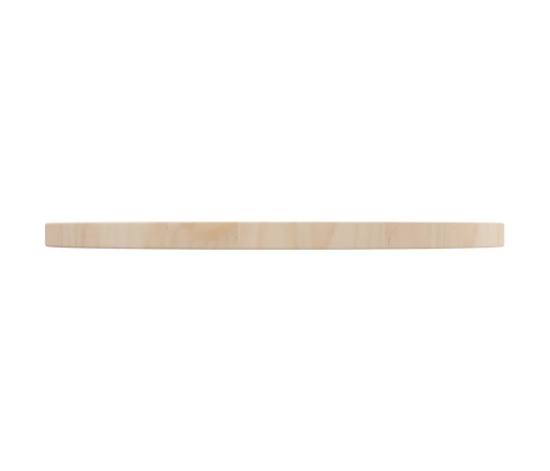 Superficie de mesa madera maciza de pino Ø50x2,5 cm