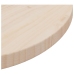 Superficie de mesa madera maciza de pino Ø50x2,5 cm