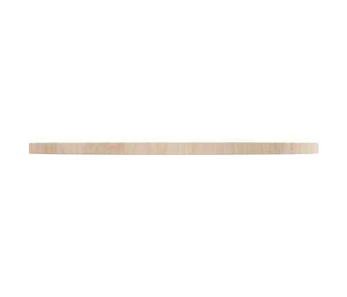 Superficie de mesa madera maciza de pino Ø70x2,5 cm