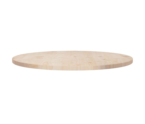 Superficie de mesa madera maciza de pino Ø80x2,5 cm