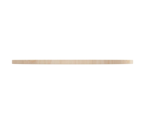 Superficie de mesa madera maciza de pino Ø80x2,5 cm